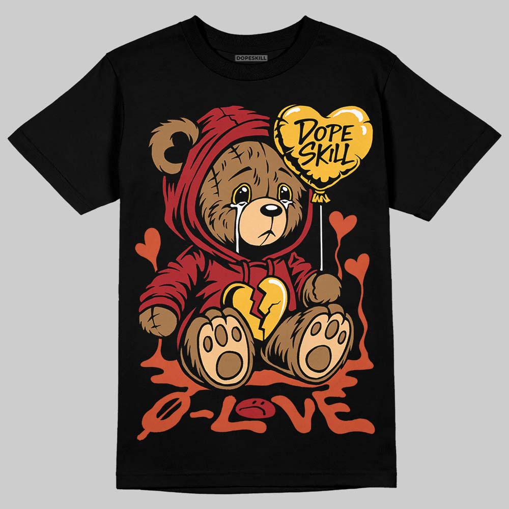 Brick By Brick 4s DopeSkill T-Shirt Broken Bear Graphic