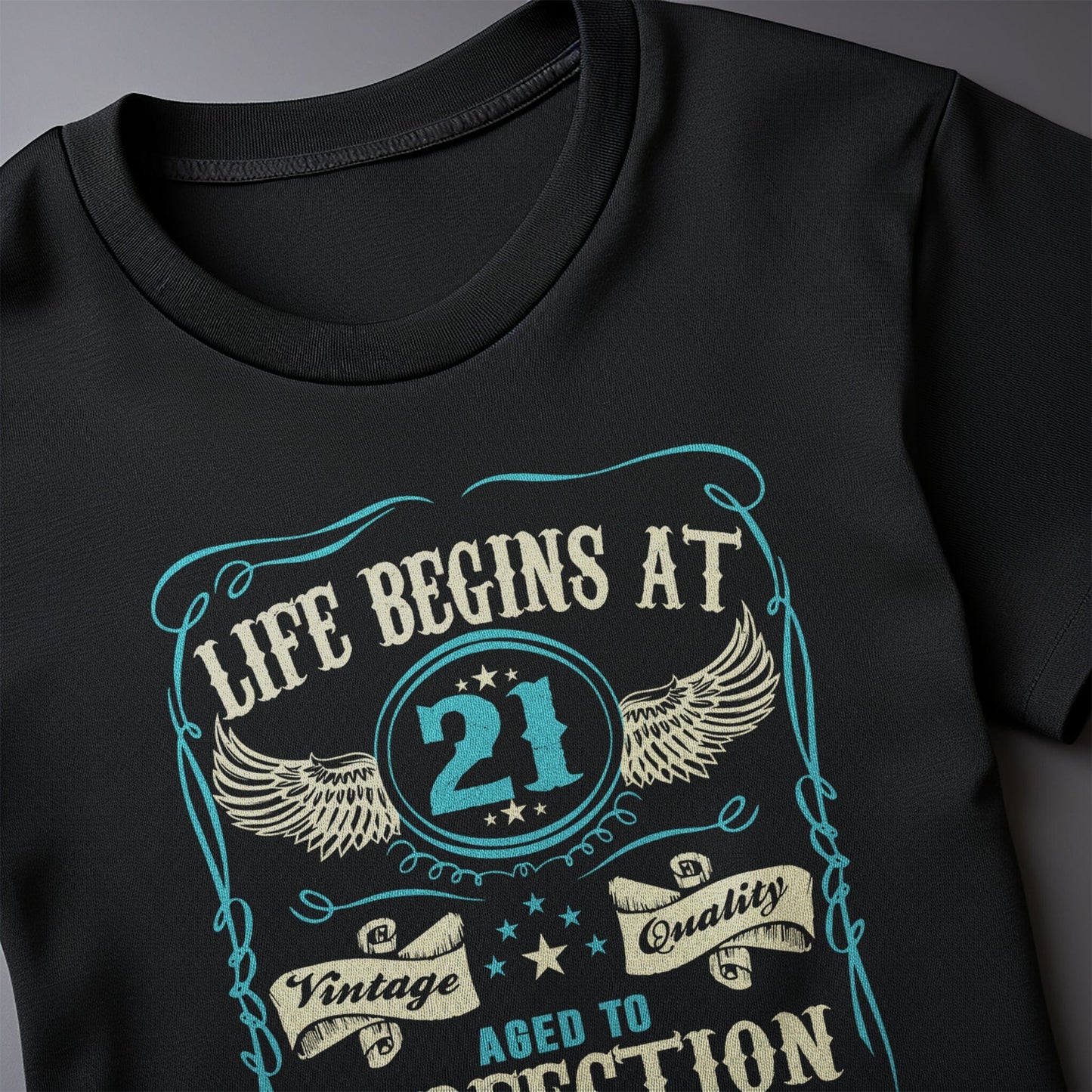 Life Begins at 21 T-Shirt