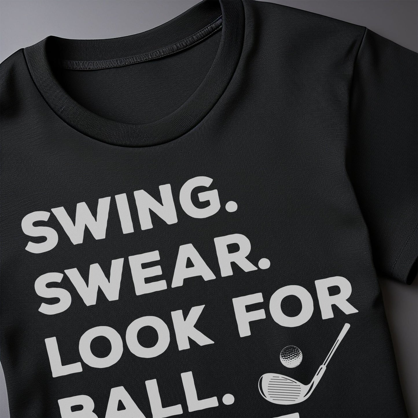 Swing Swear Look For Ball Repeat T-shirt