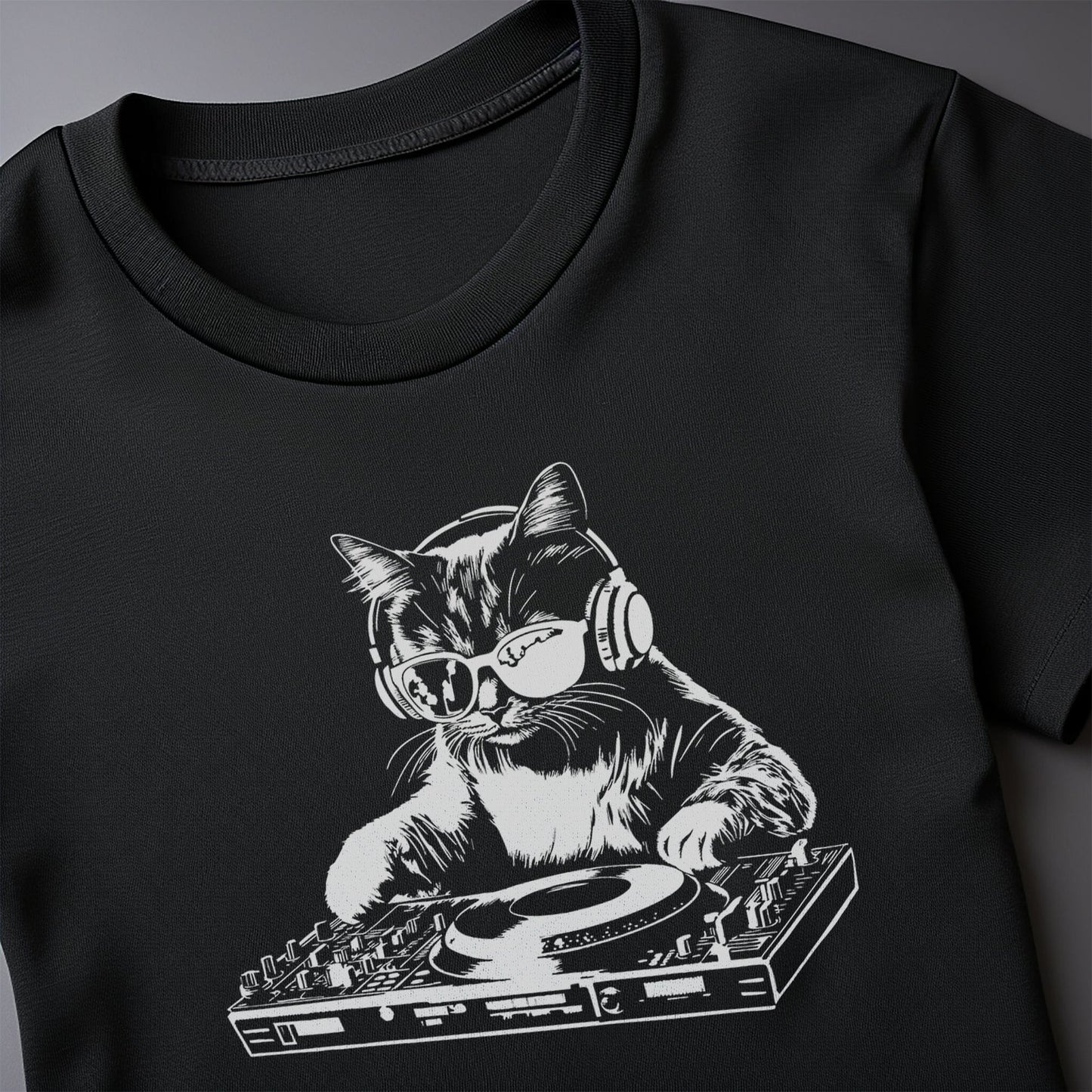DJ Cat 5 T-shirt