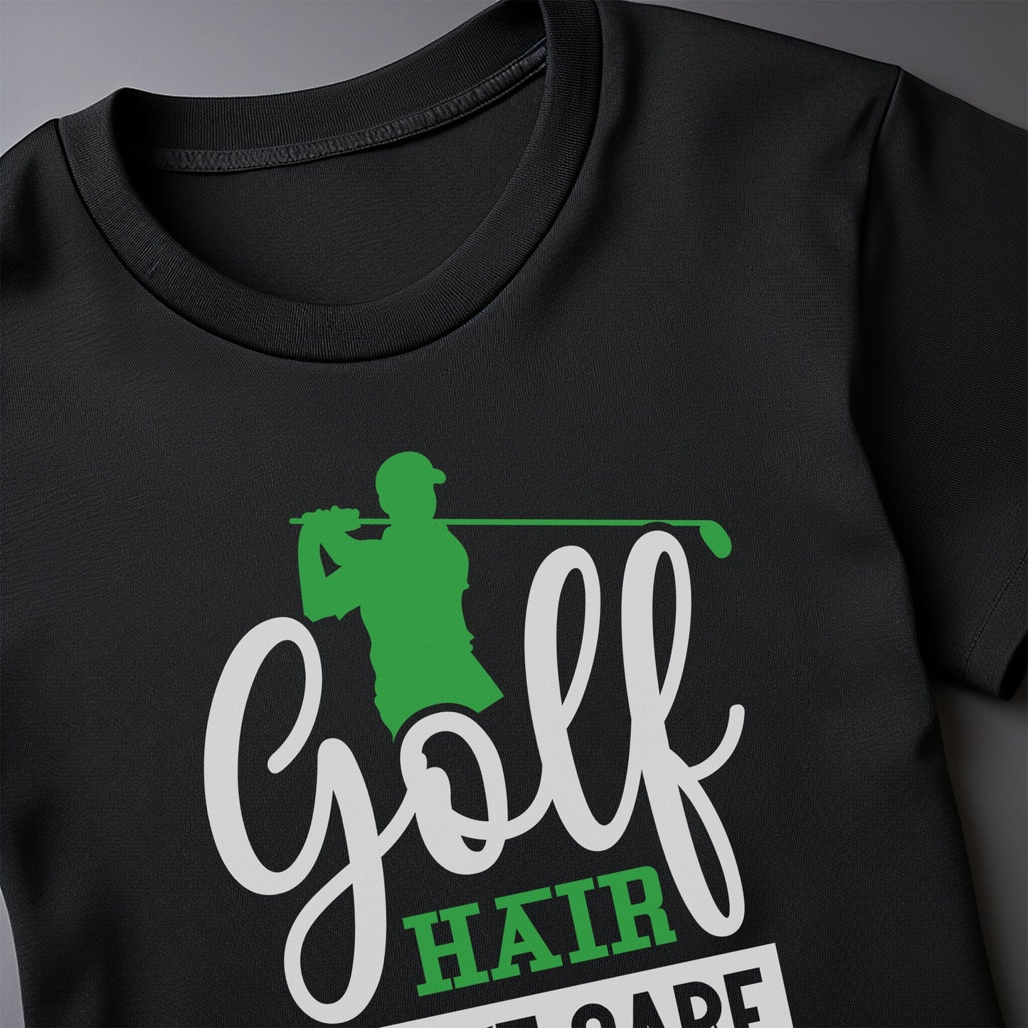 Golf Hair Don't Care T-Shirt - Swing