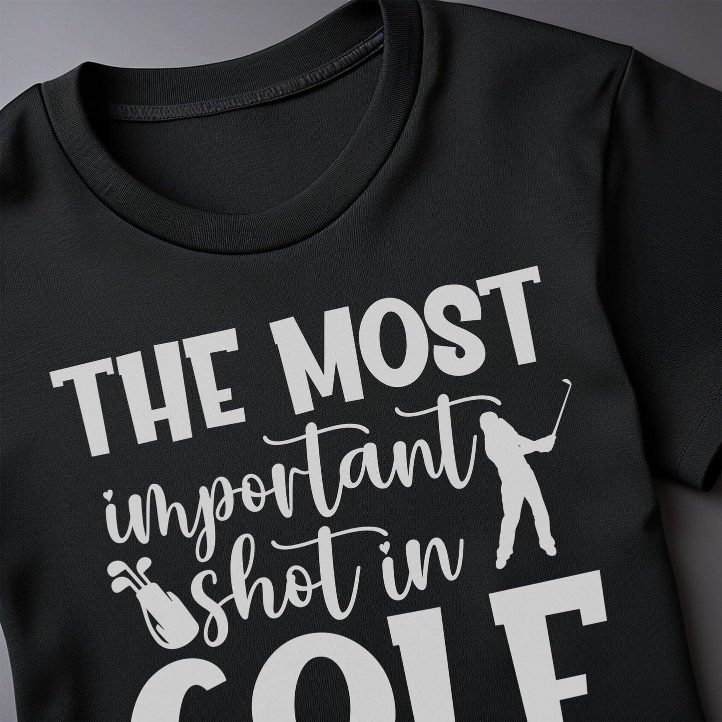 Golf-57 T-Shirt Swing into