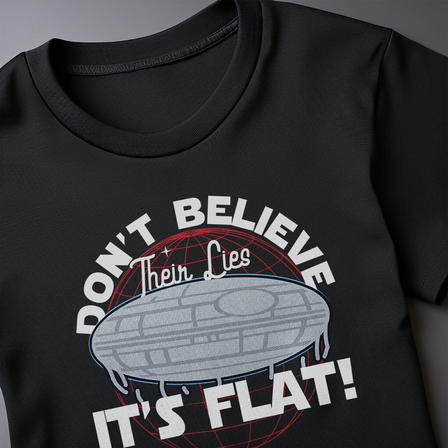 Flat Deathstar 1 T-Shirt