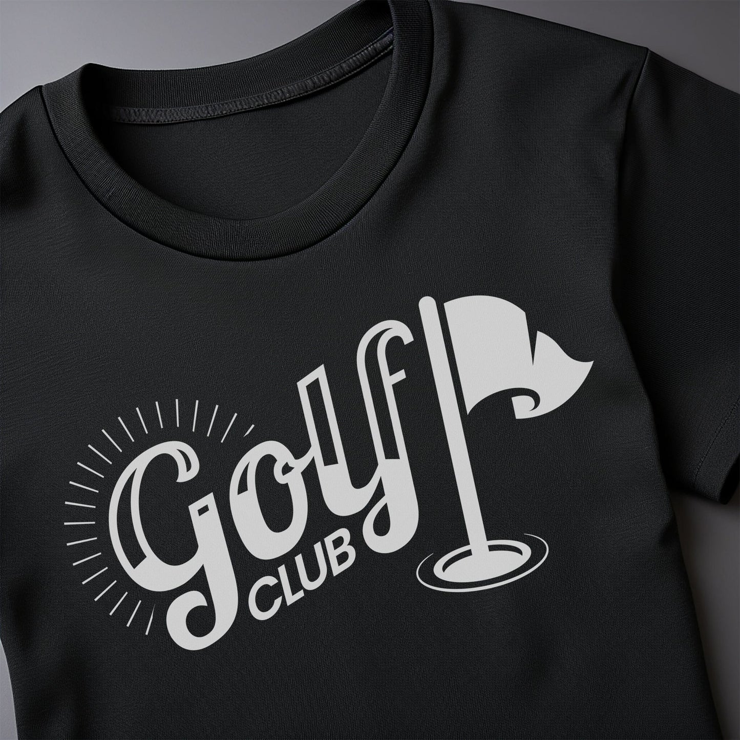 Golf-25 Swing into t-shirt