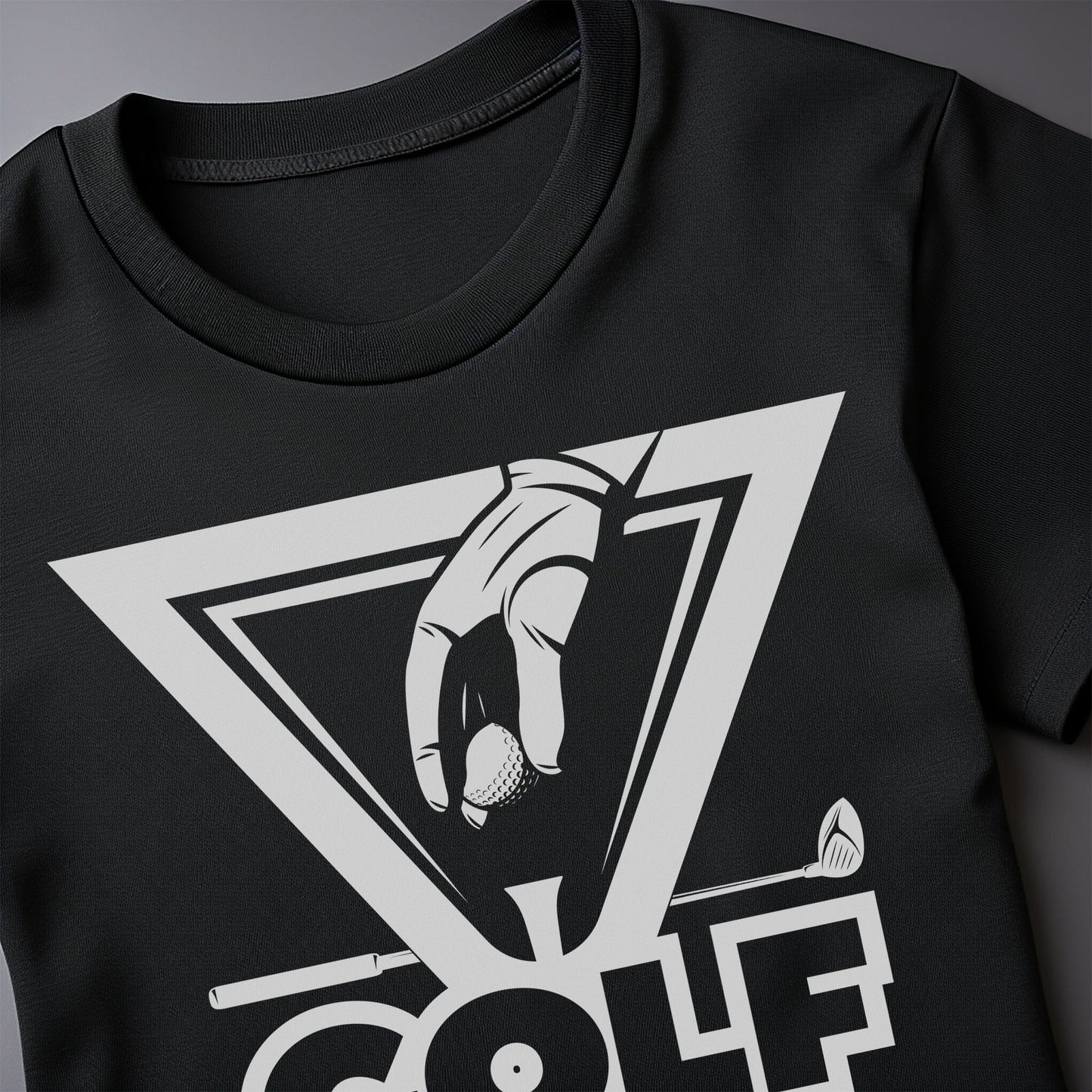 Golf-29 Tee Swing Hard & Laugh t-shirt