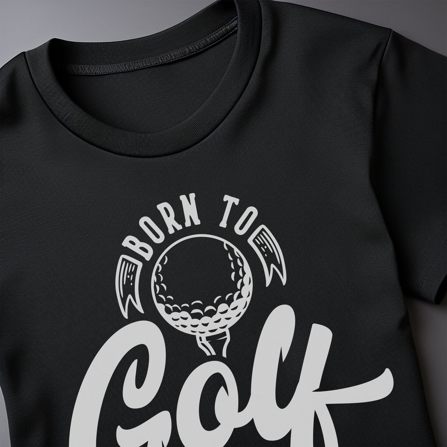 Golf-33 Swing into t-shirt