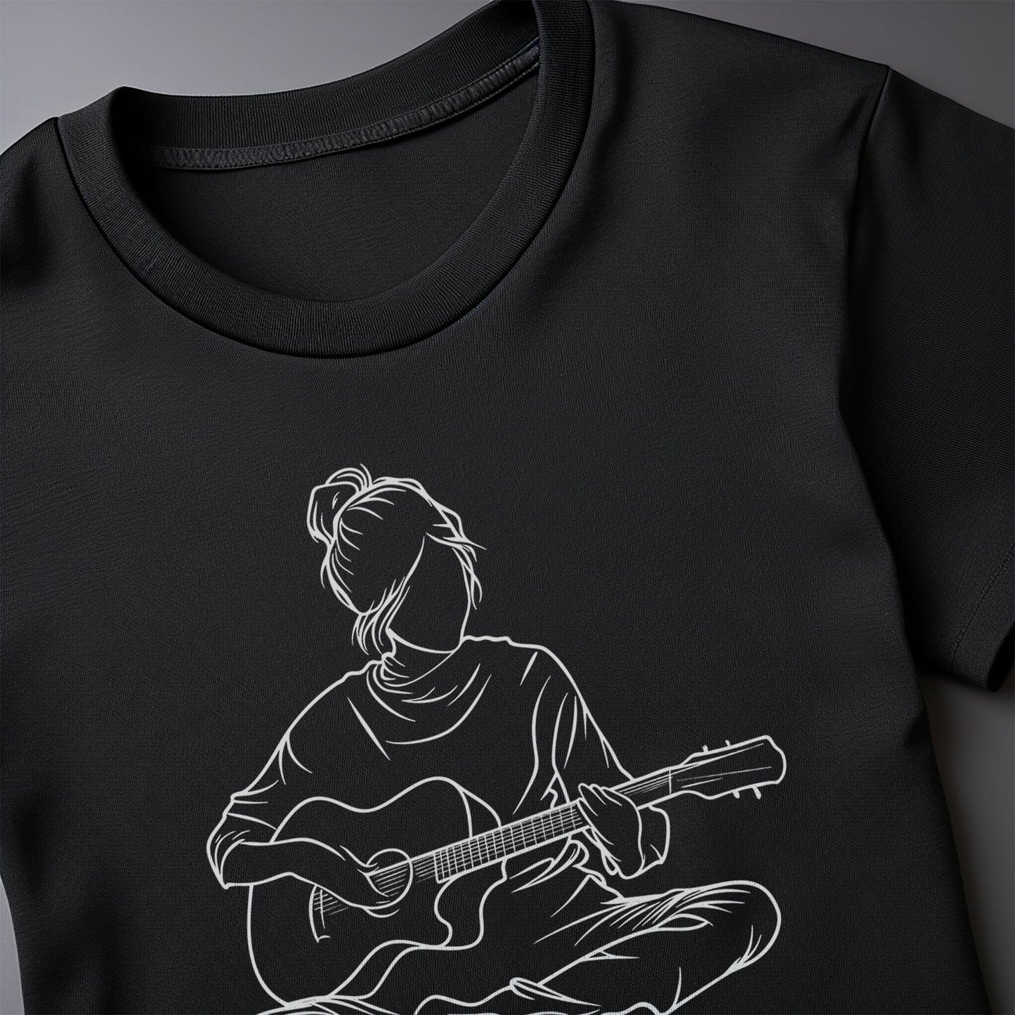 Guitar Player Sit 2 T-shirt -