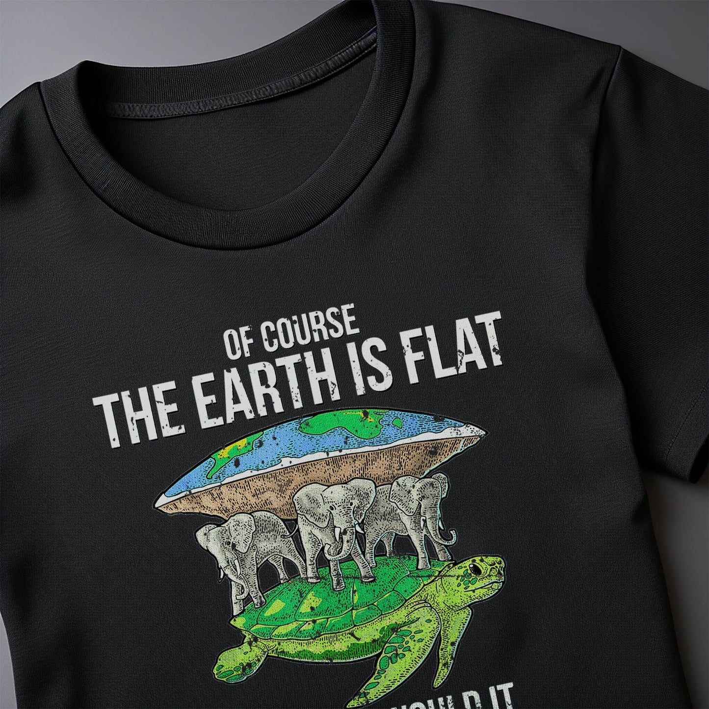 Flat Earth Society T-Shirt