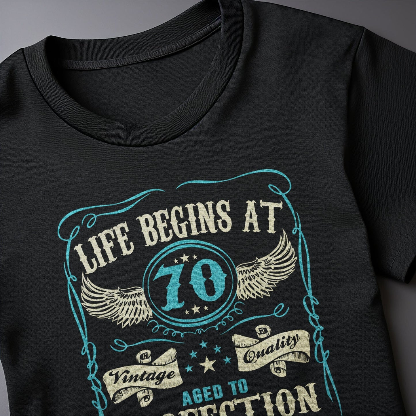 Life Begins at 70 T-Shirt