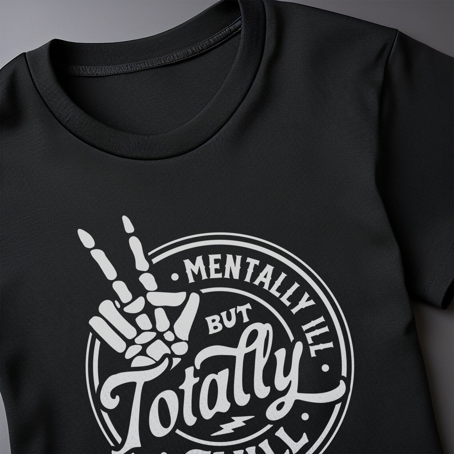 Mentally Ill Peace Sign T-Shirt