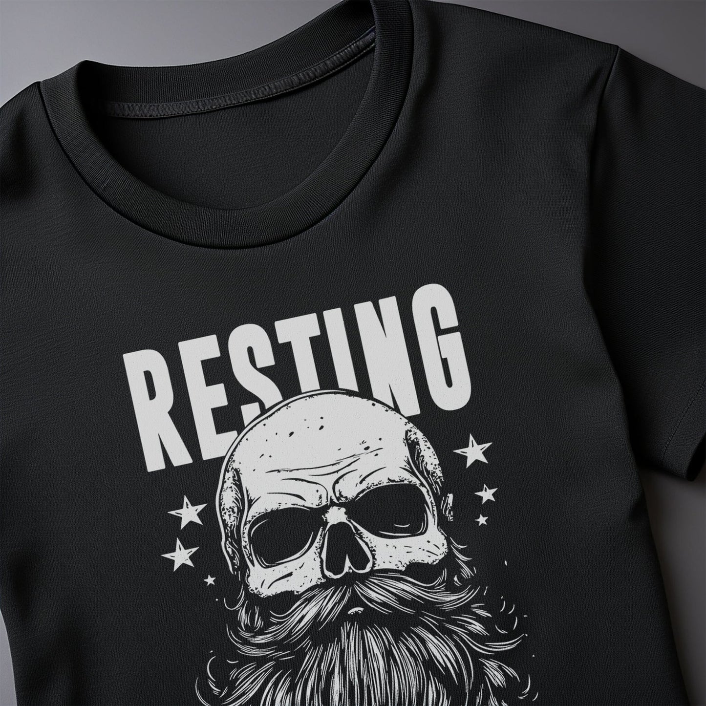 Resting Beard Face 2 T-Shirt