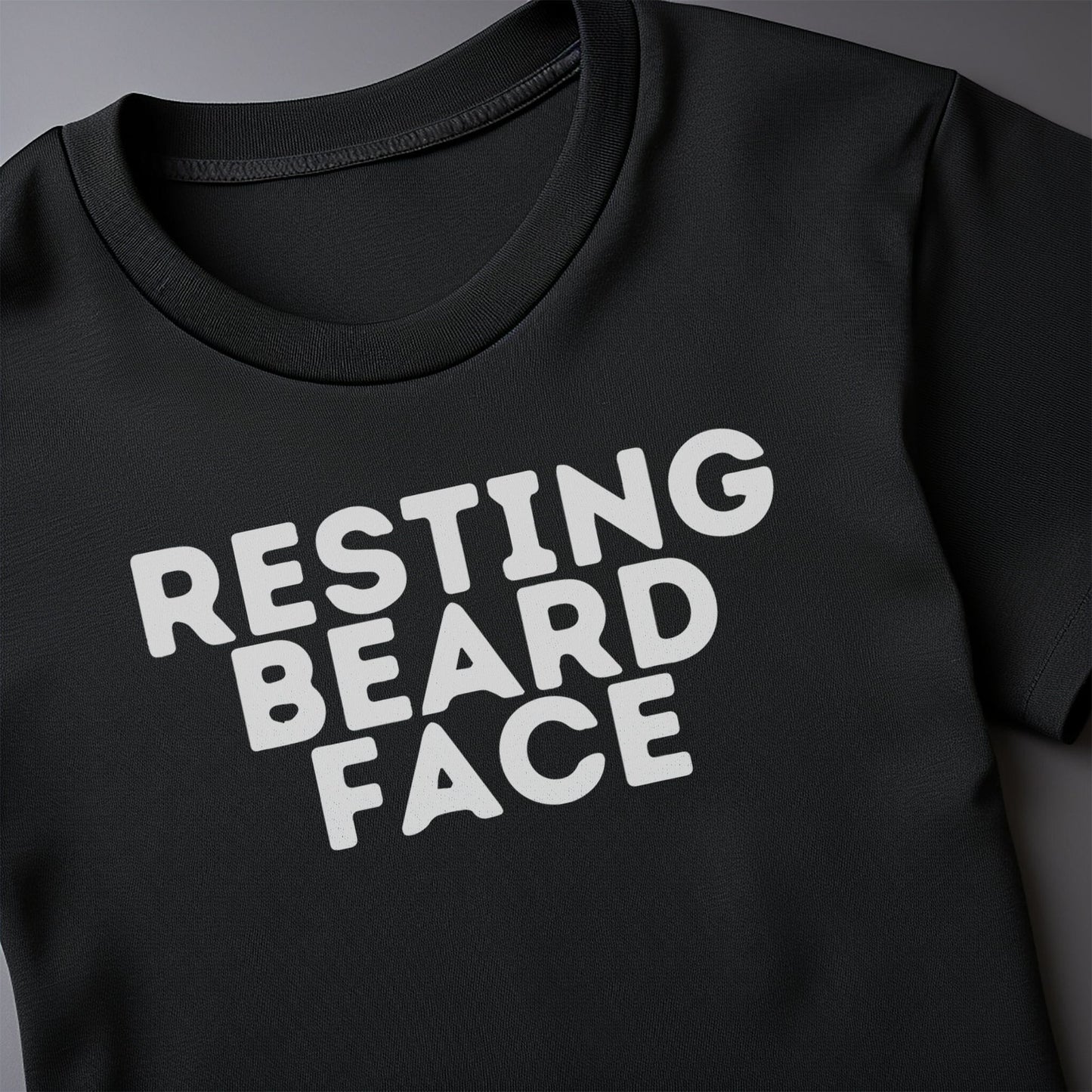 Resting Beard Face 3 T-Shirt