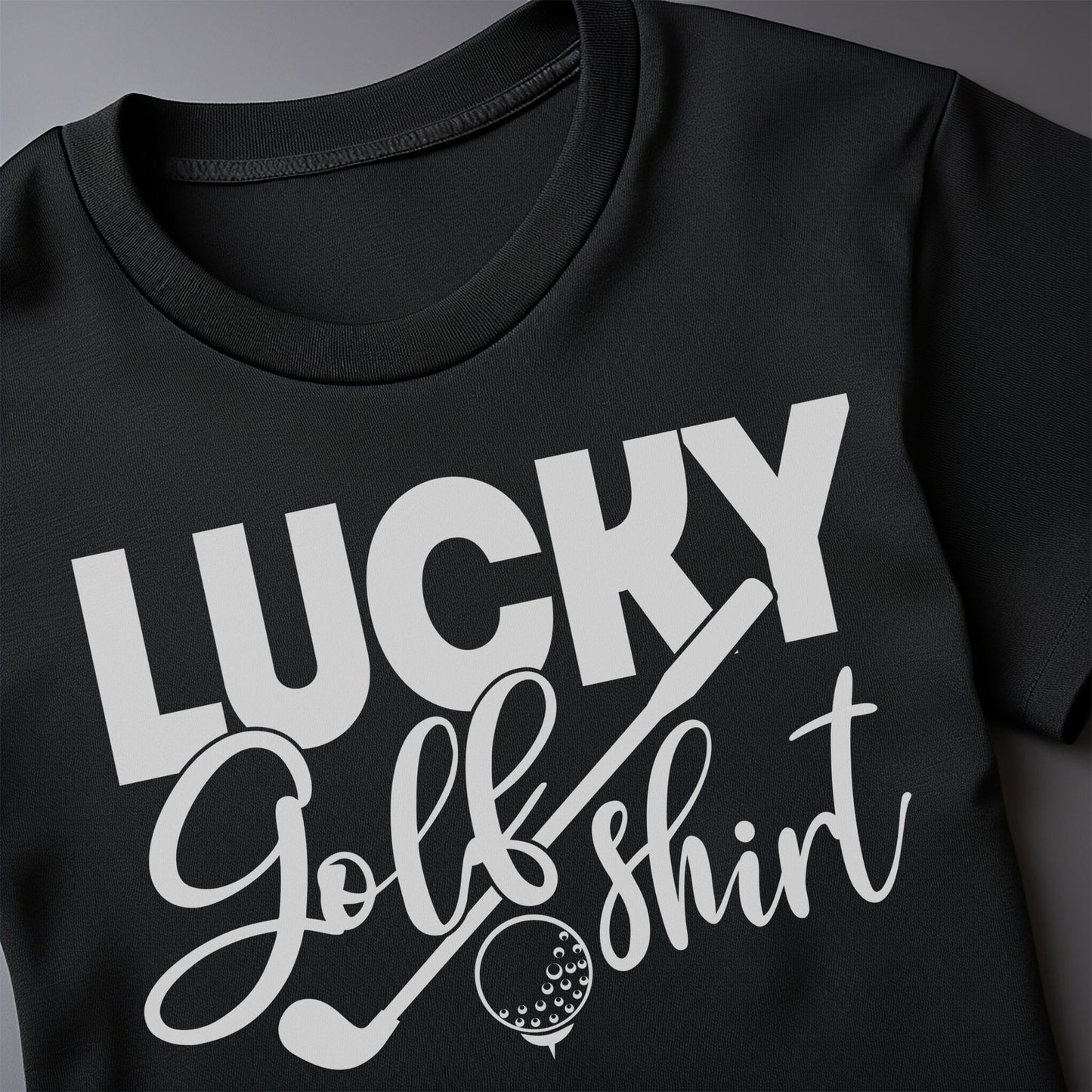 Golf-63 T-Shirt Lucky Golf Shirt