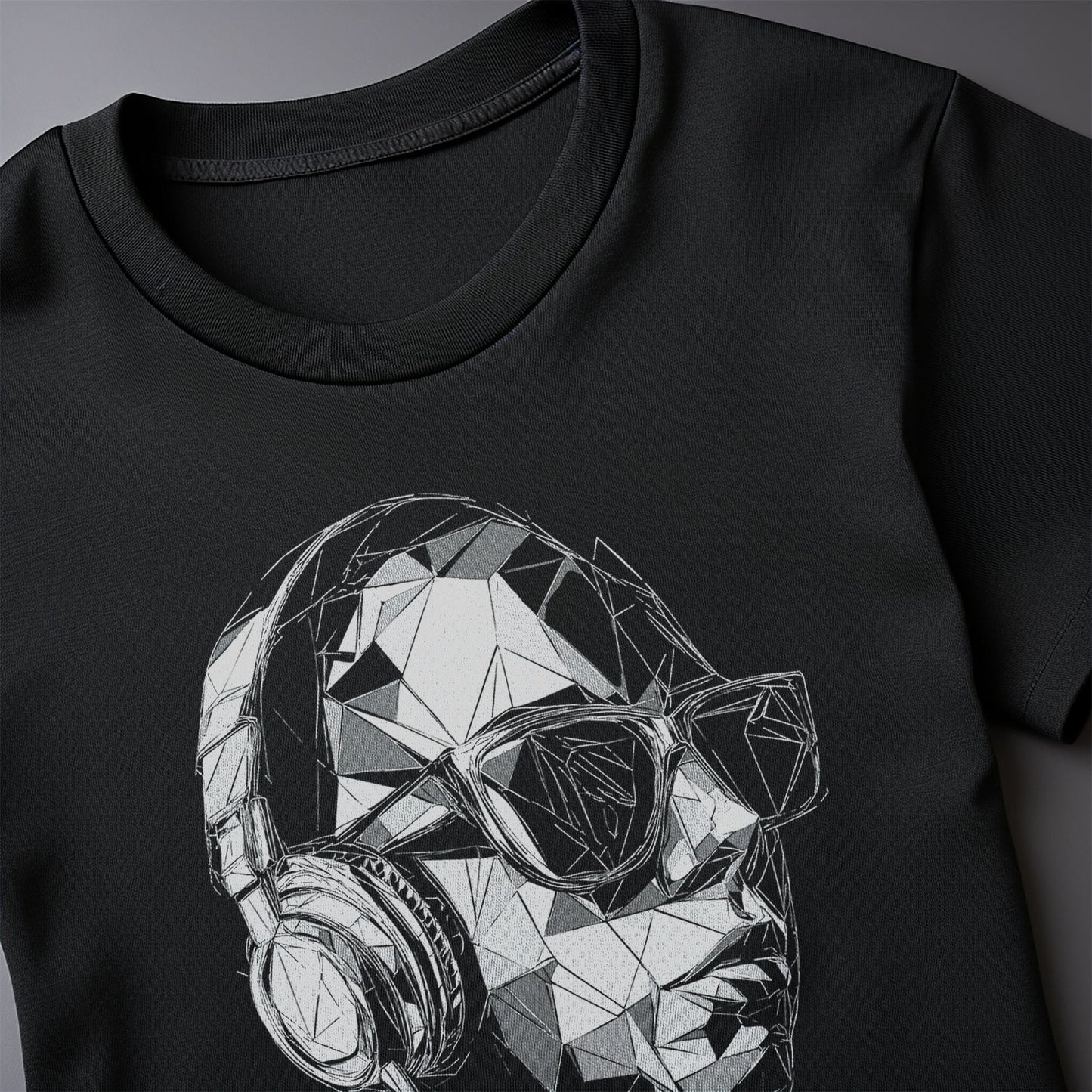 Geometric DJ T-shirt
