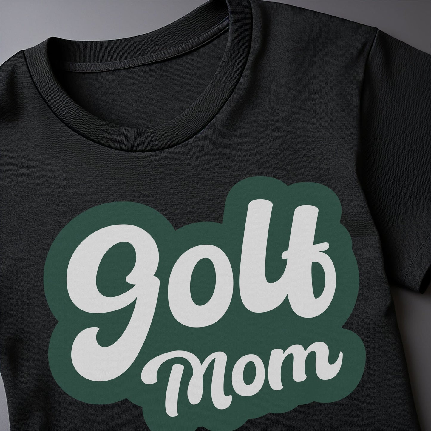 Golf Mom T-shirt Swinging Humor