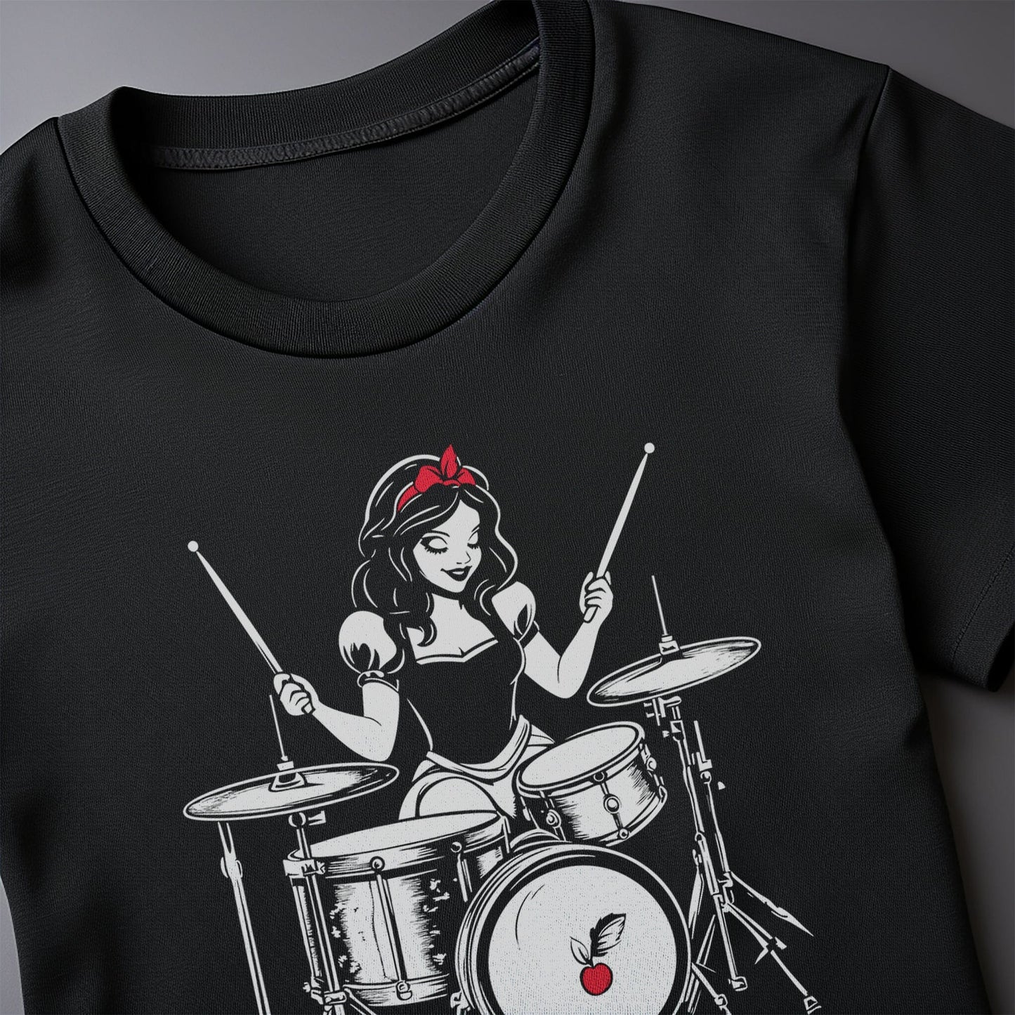 Princess Snow White Drummer T-Shirt -