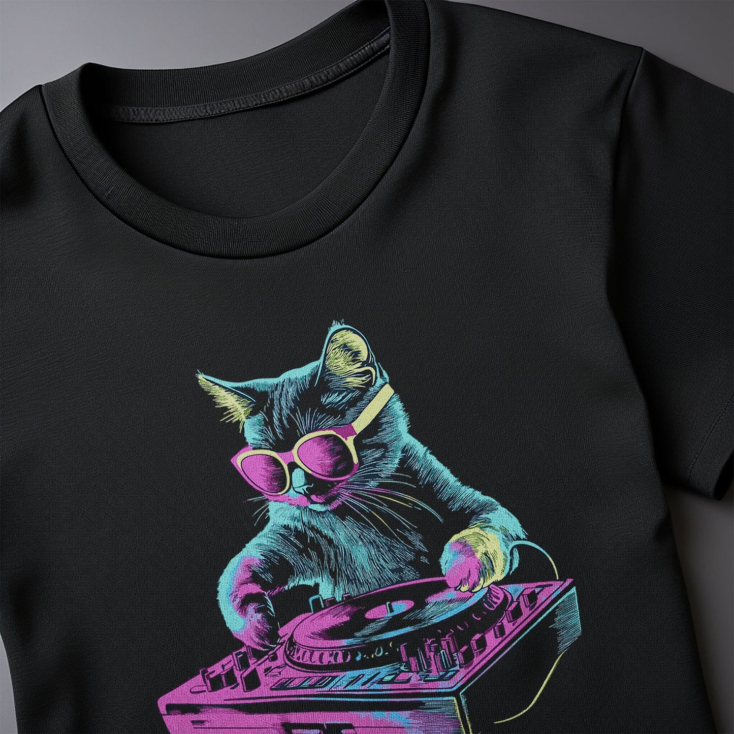 DJ Cat 4 - Purr-fectly T-Shirt