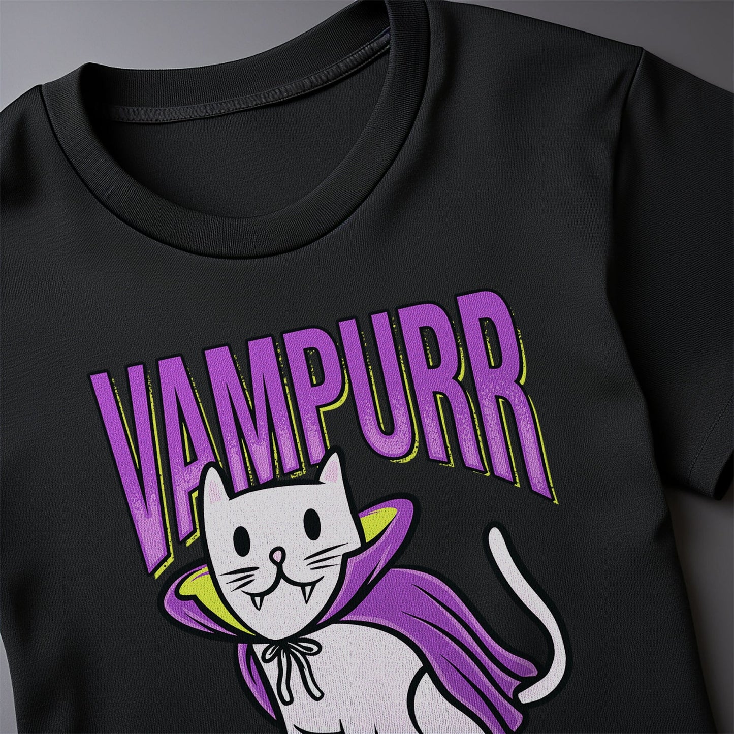 Vampurr T-Shirt - Purrfectly Funny Cat
