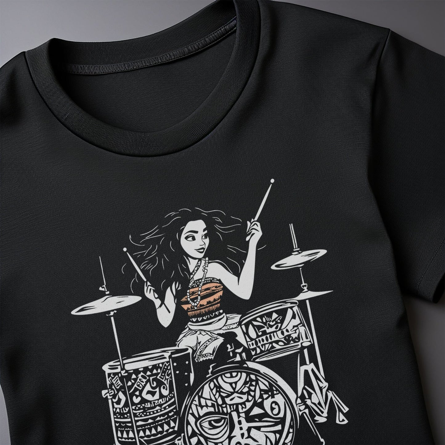 Princess Moana Drummer T-shirt