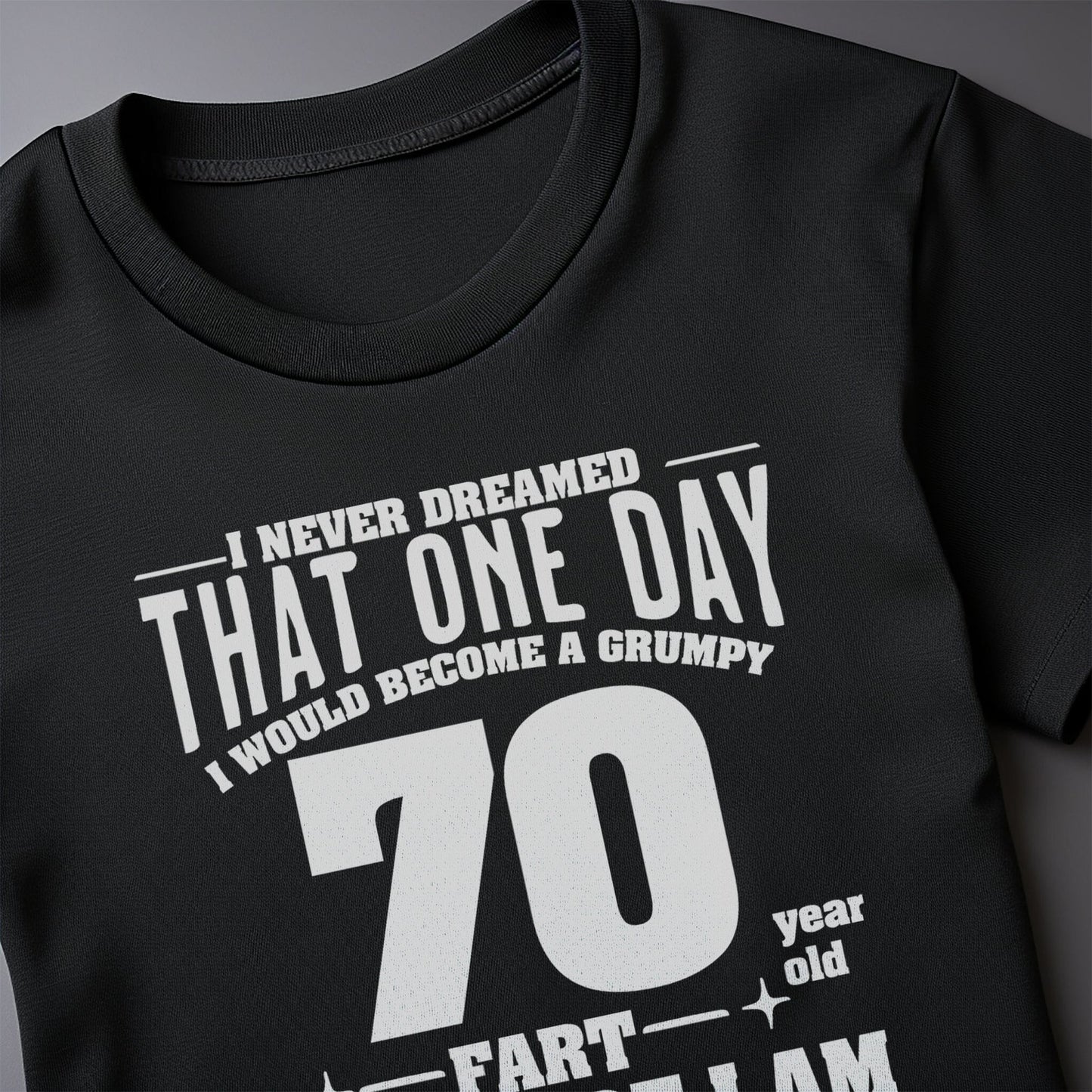 Grumpy Old Fart 70 t-shirt