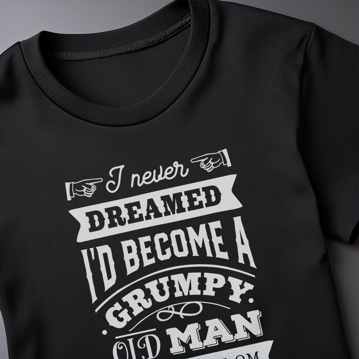 Become a Grumpy Old Man T-Shirt