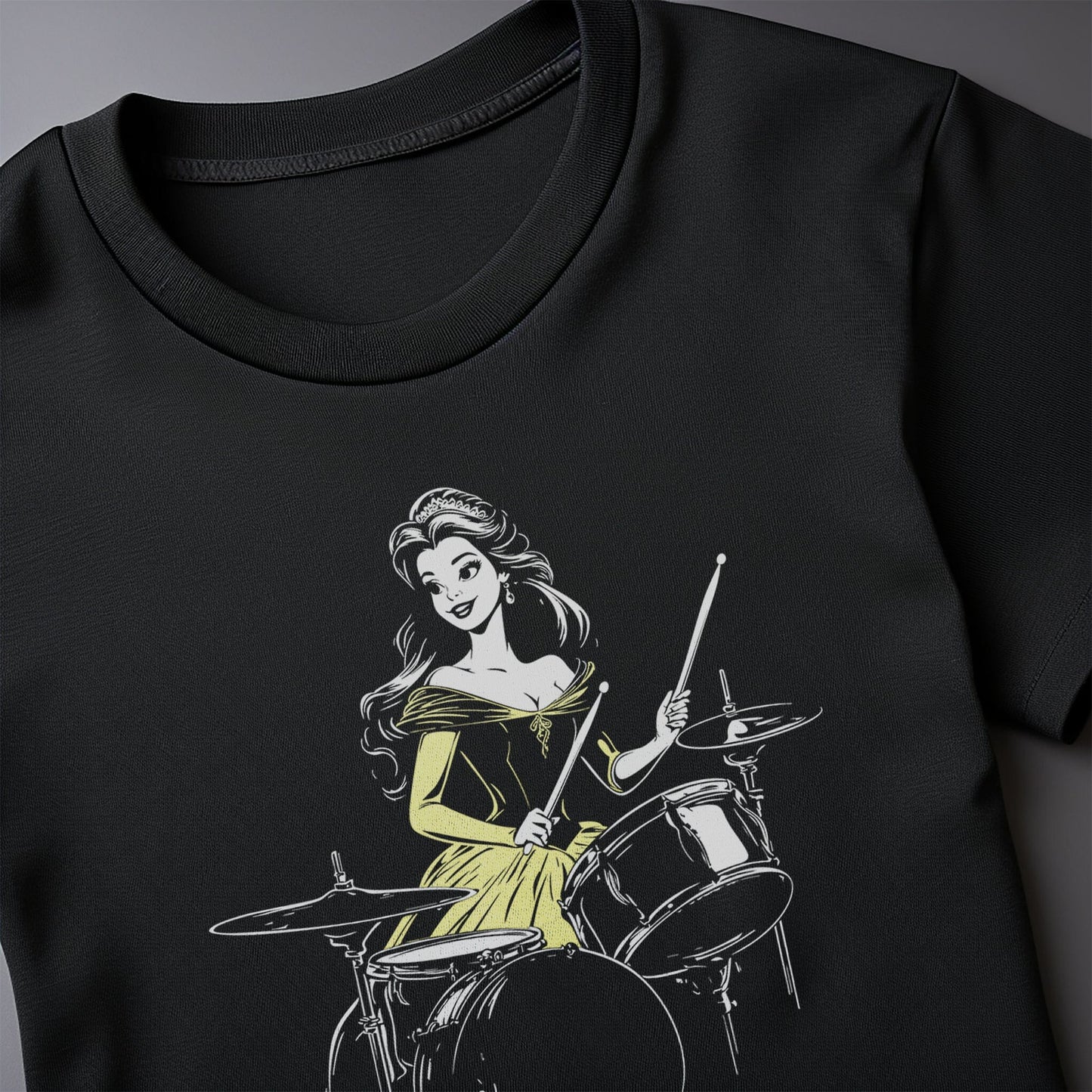 Belle Princess Drummer t-shirt