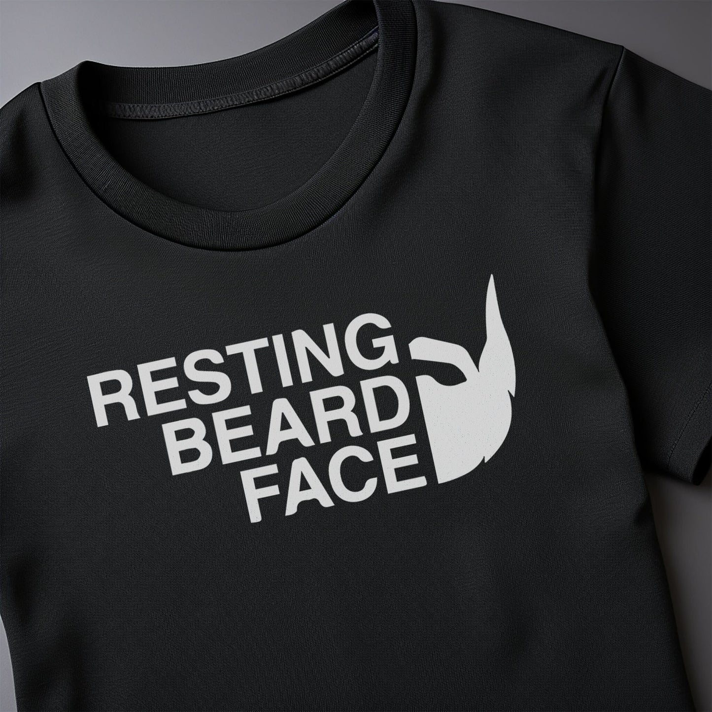 Resting Beard Face 4 T-shirt