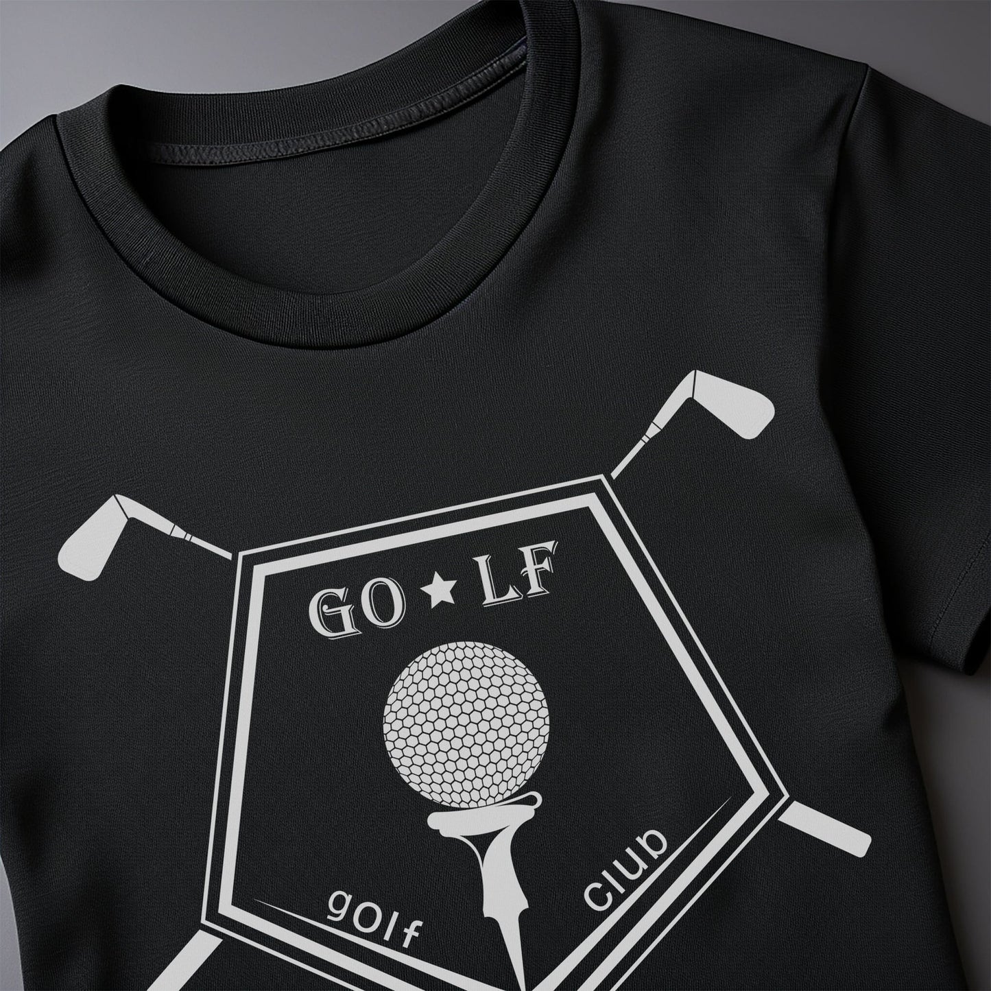 Golf-35 Tee Off with t-shirt