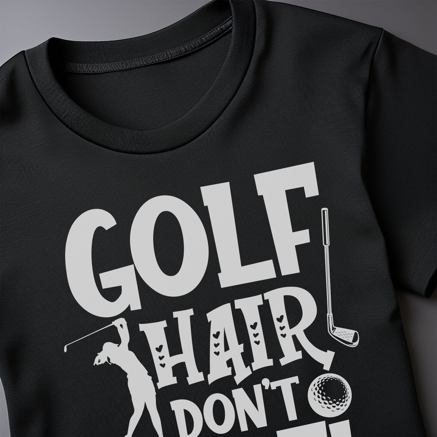 Golf-56 T-shirt Where Golf Hair
