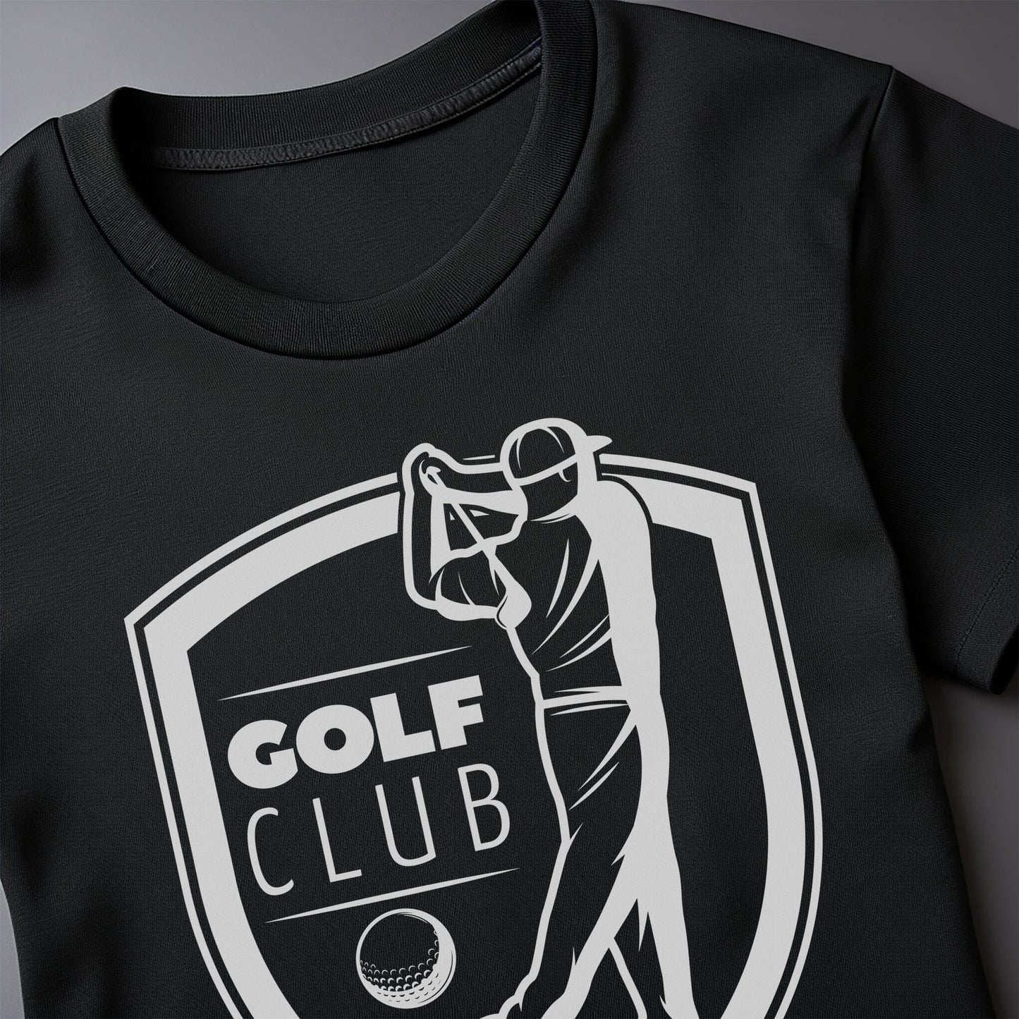 Golf-38 Swing into t-shirt