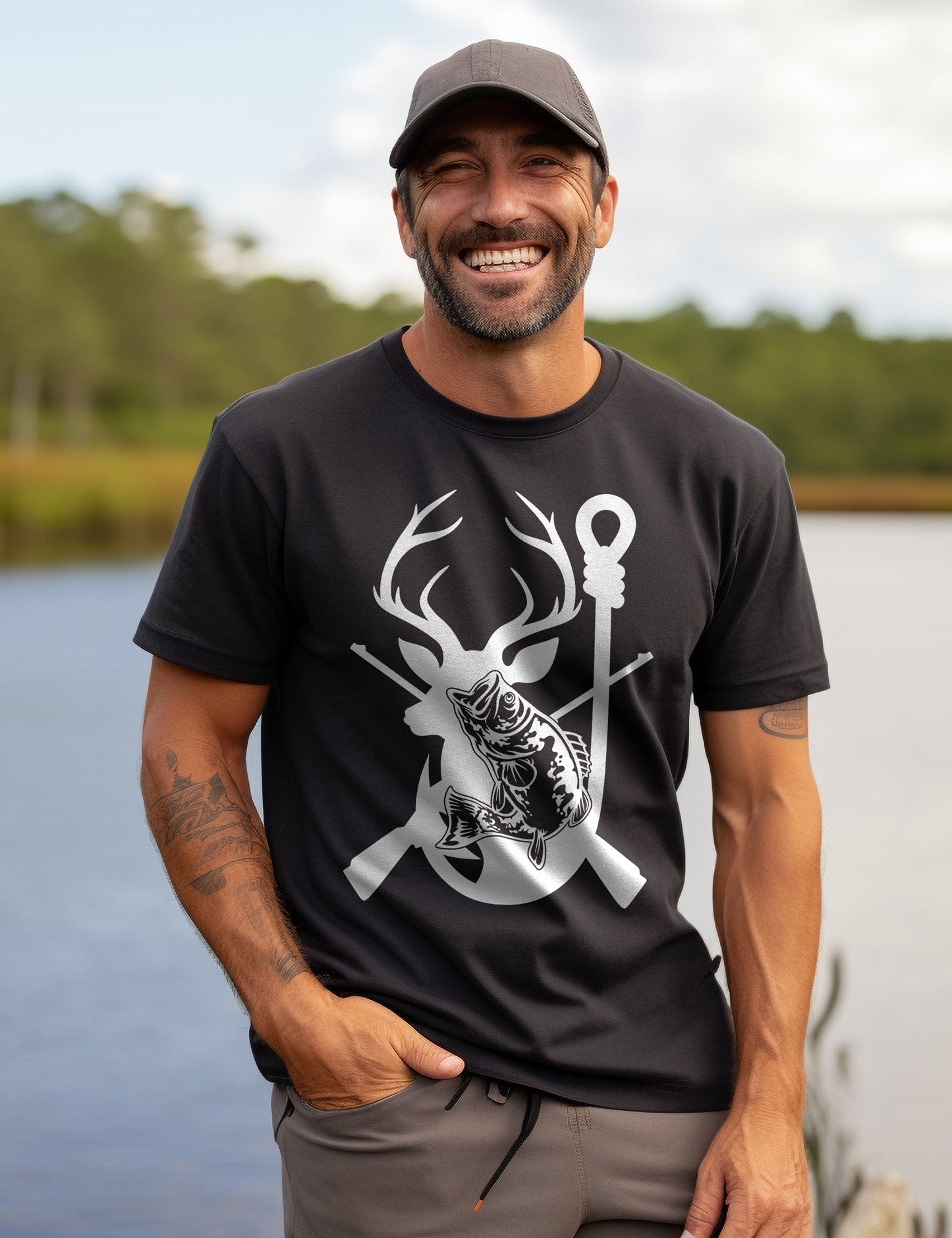 Hunting and Fishing t-shirt