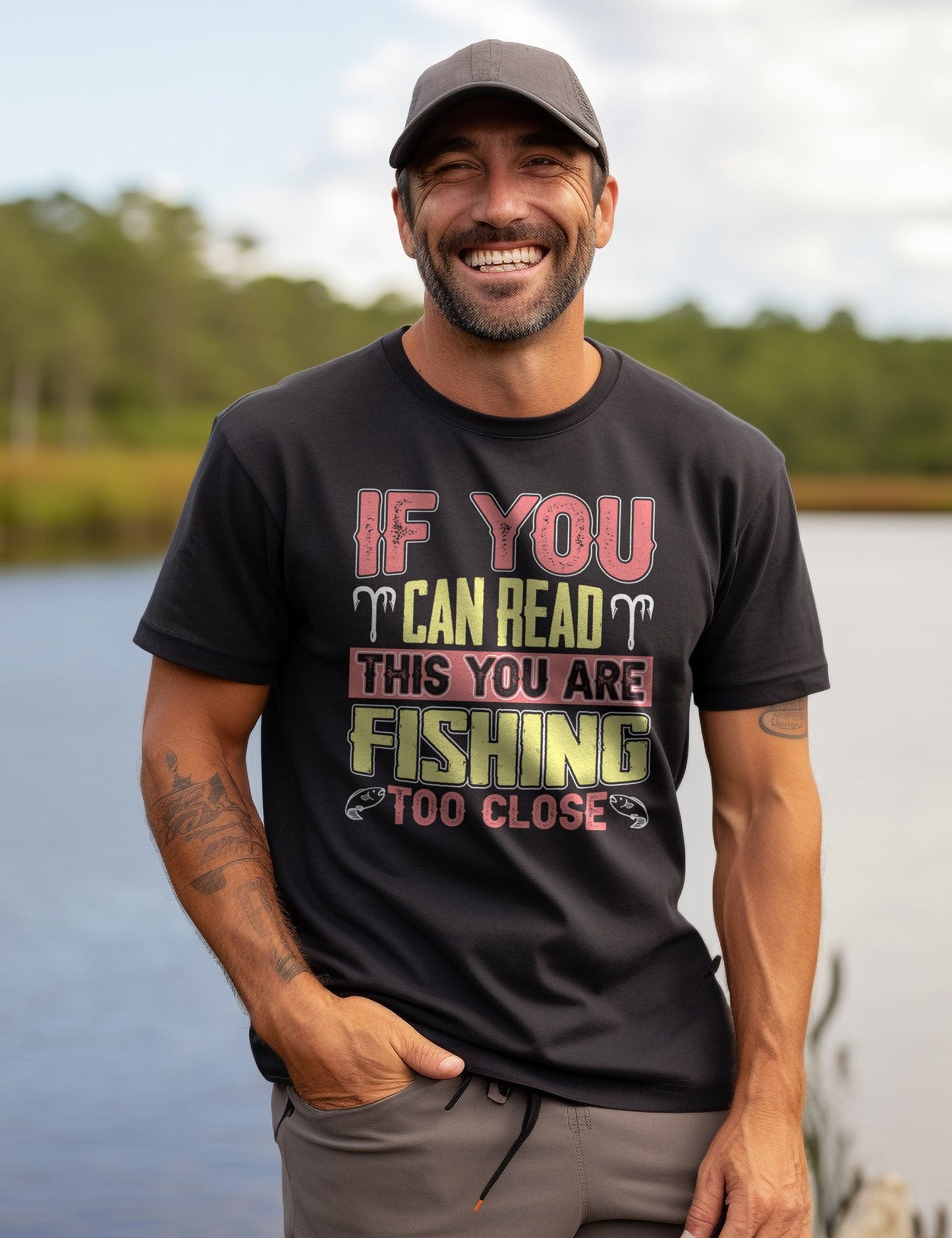 Fishing Too Close 4 T-Shirt