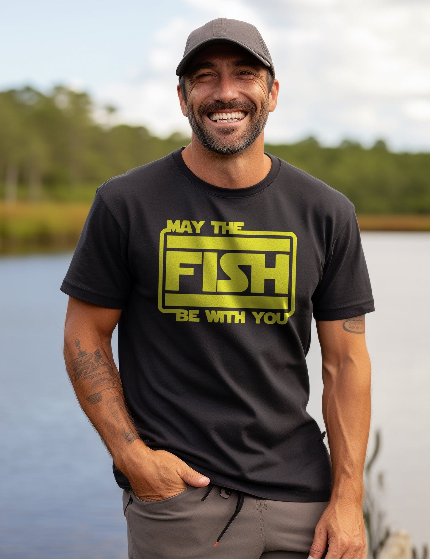 May the Fish Be With You T-Shirt