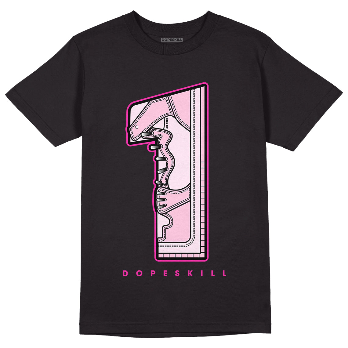 Triple Pink Dunk Low DopeSkill T-Shirt No.1 Graphic