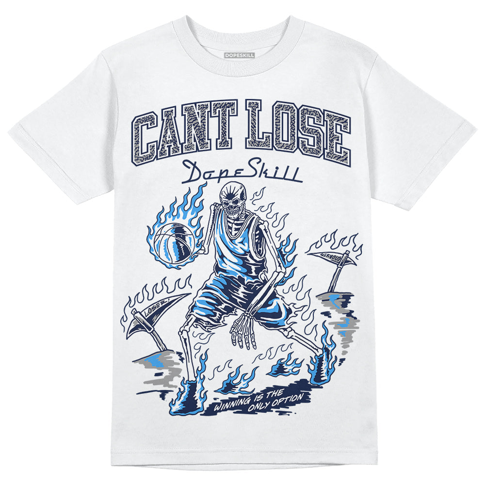 AJ Spizike White Obsidian DopeSkill T-Shirt Cant Lose Graphic