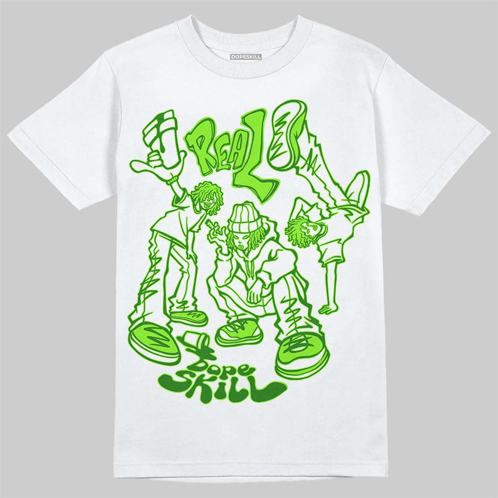 Neon Green Collection DopeSkill T-Shirt Real Y2K Players Graphic