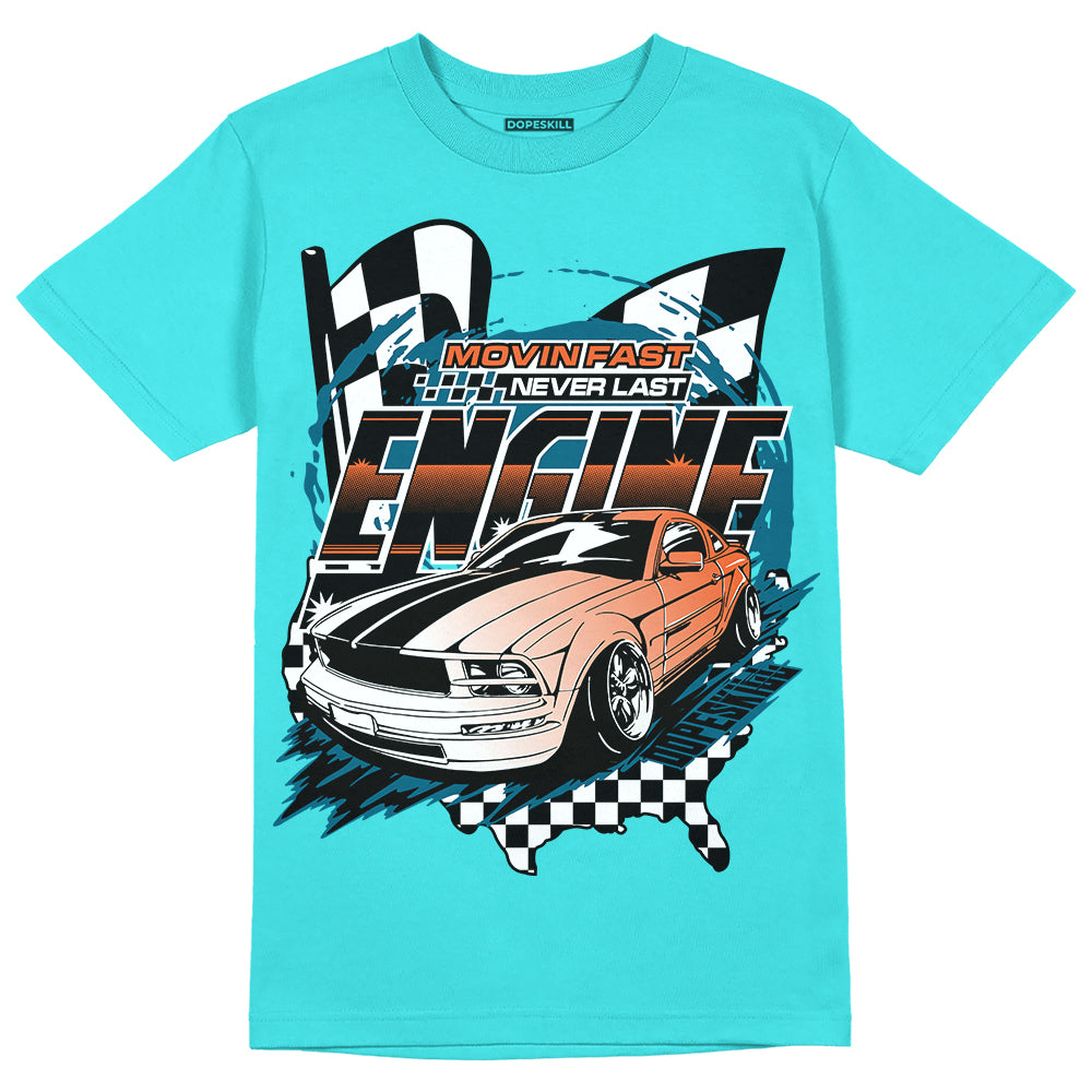 Dunk Dolphins DopeSkill Tahiti Blue T-shirt ENGINE Tshirt Graphic