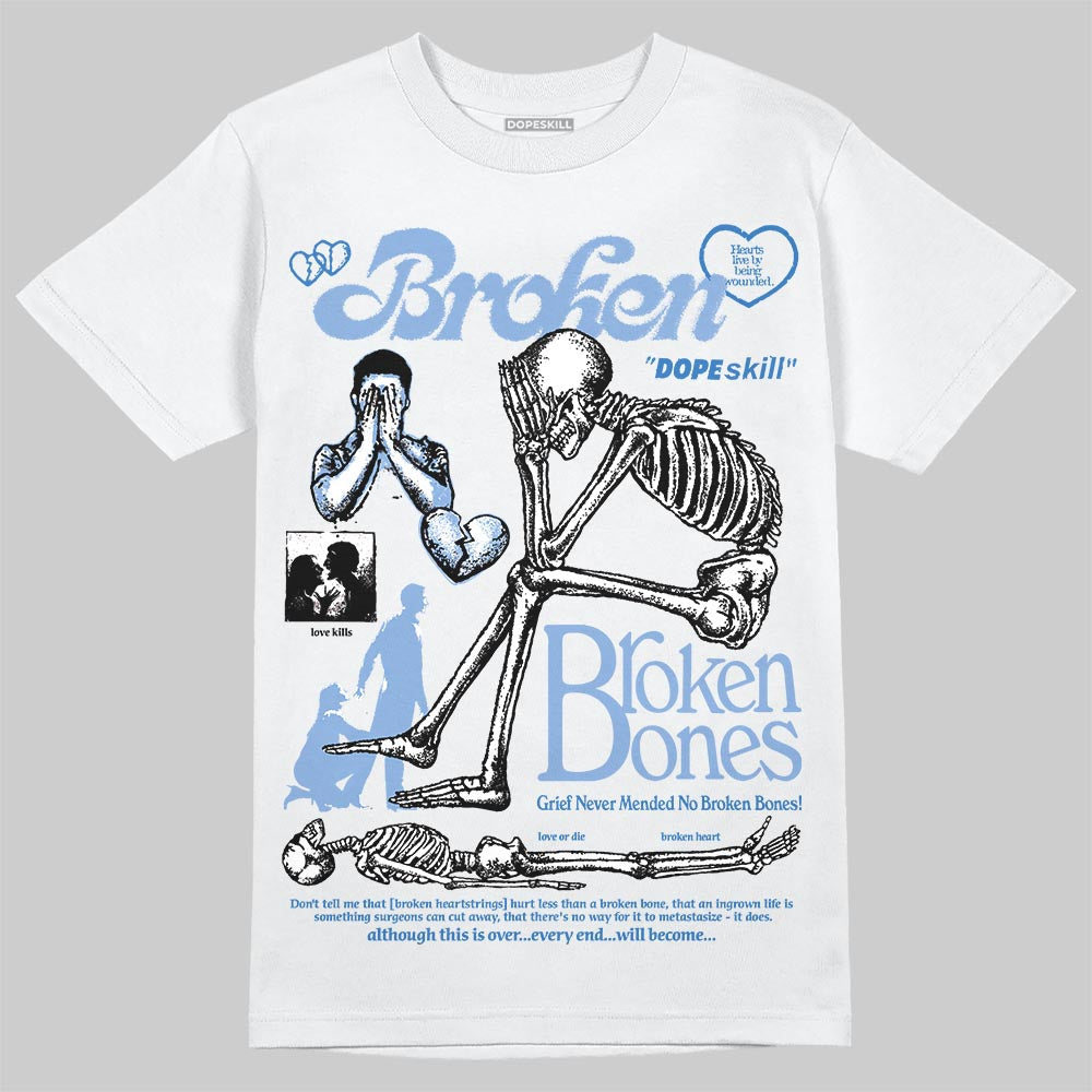 Forget Me Not 4s DopeSkill T-Shirt Broken Bones Graphic