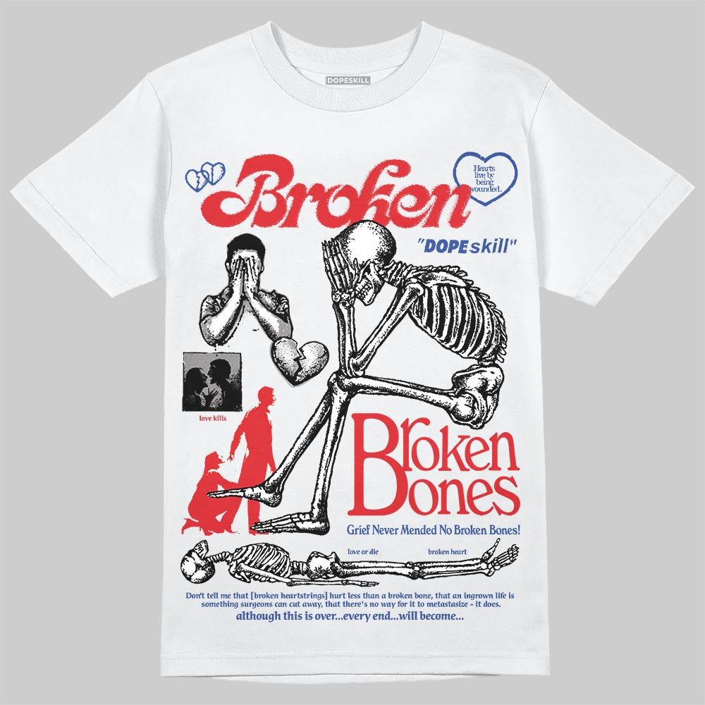 Seoul 2.0 3s DopeSkill T-Shirt Broken Bones Graphic