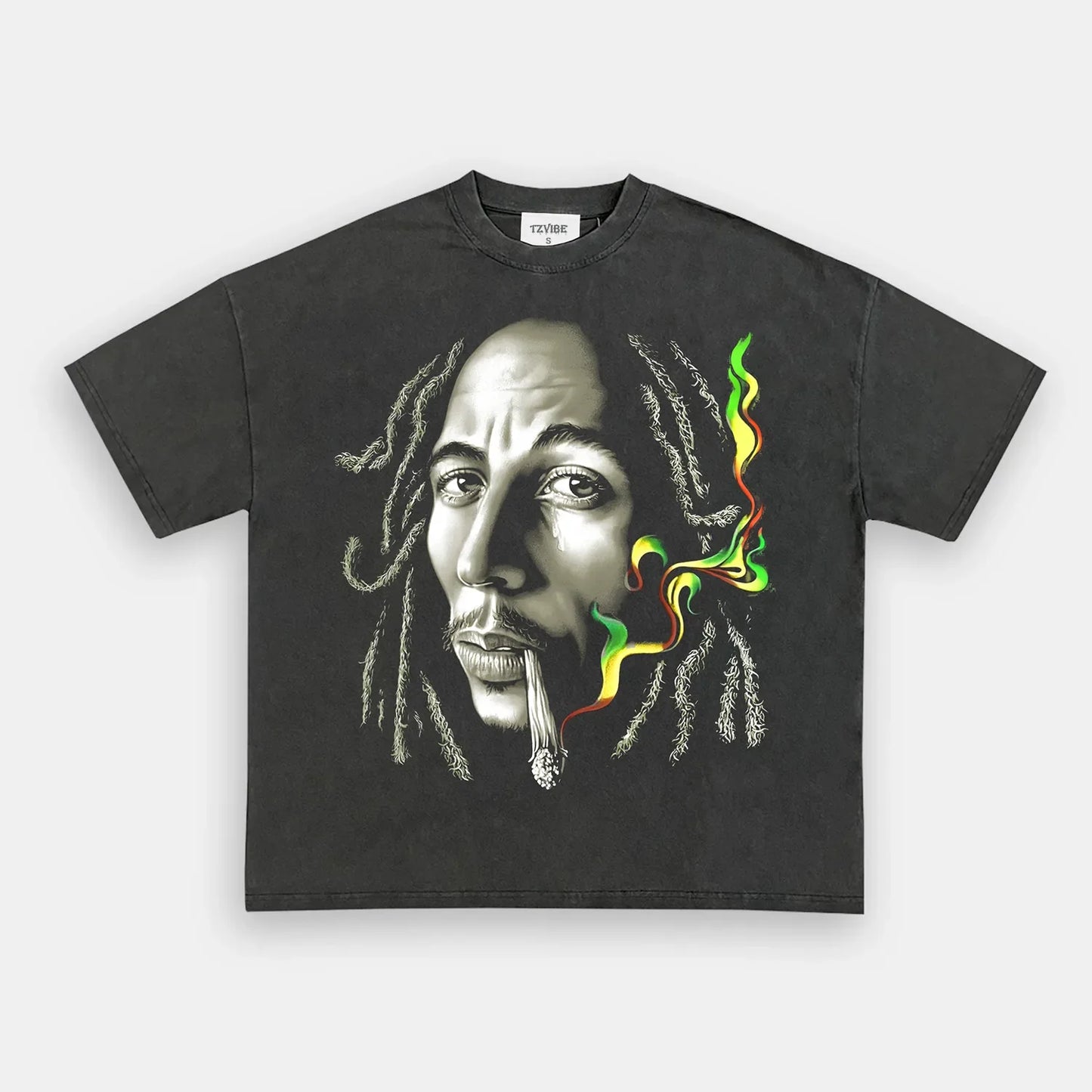 BIG FACE BOB MARLEY TEE Style001