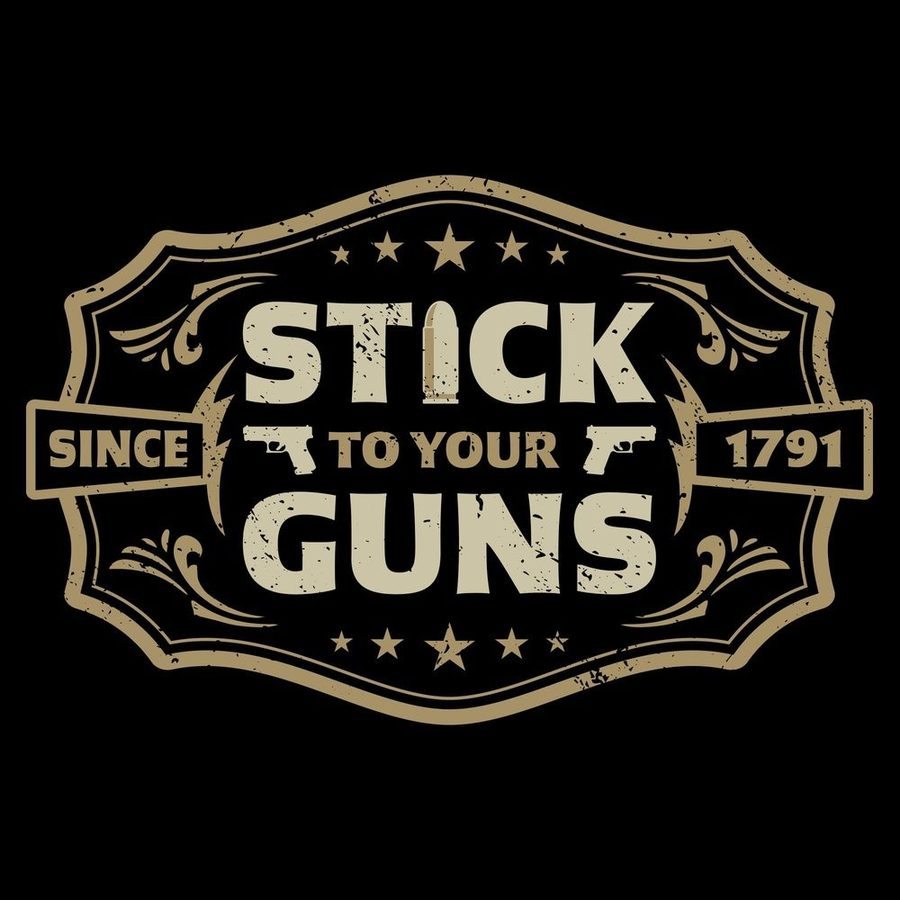 Stick To Your Guns T-Shirt - Black