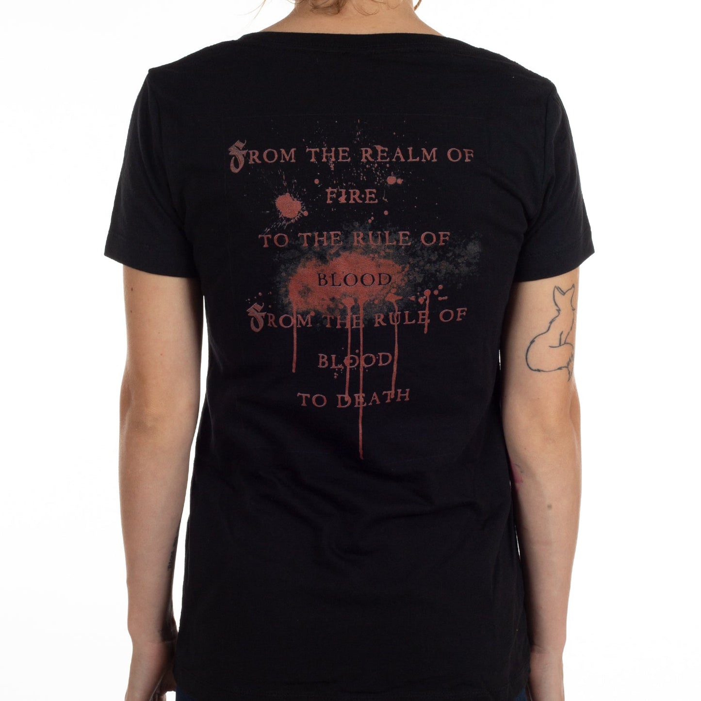Moonsorrow "Veris√§keet V-Neck" Girls T-shirt
