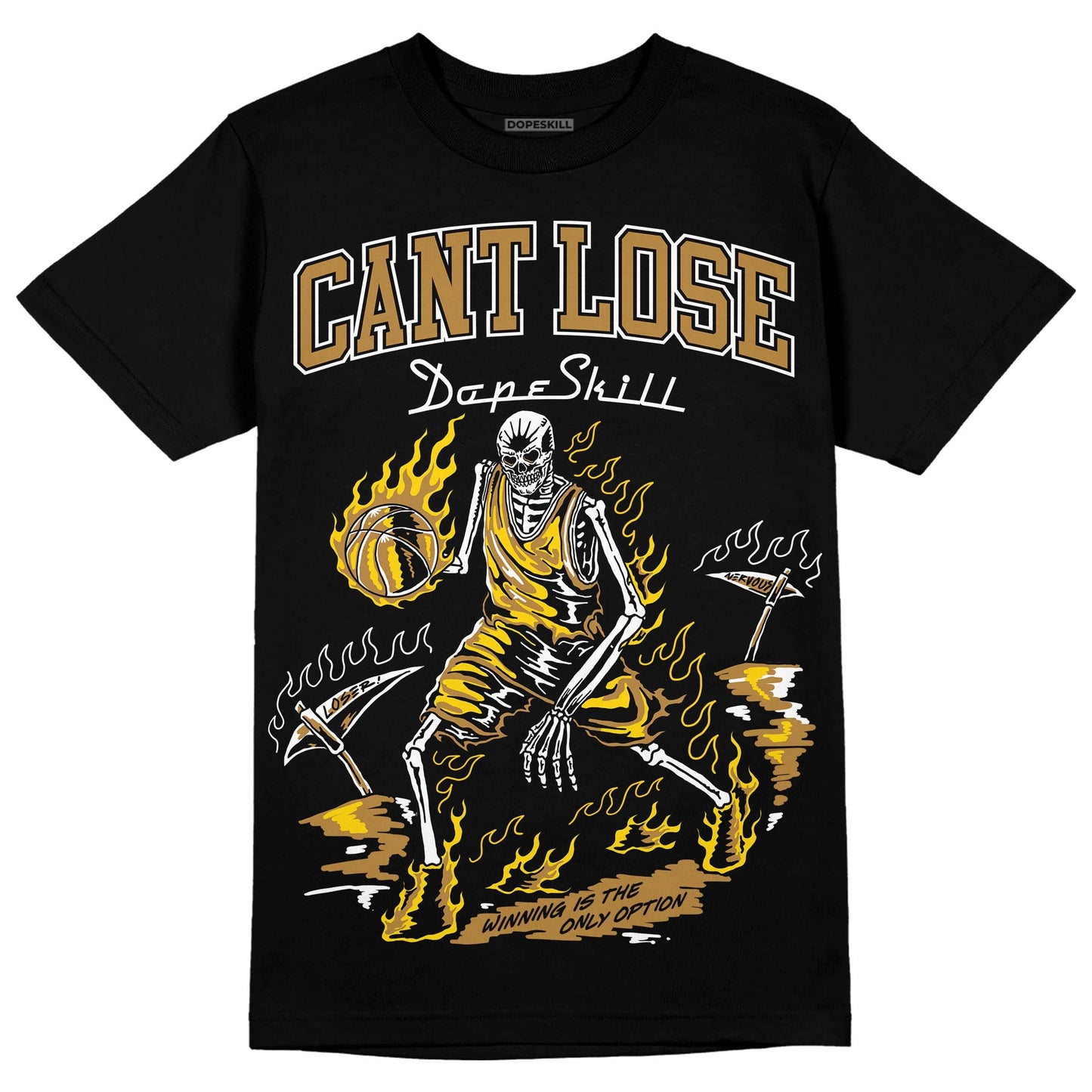 Wheat 13s DopeSkill T-Shirt Cant Lose Graphic