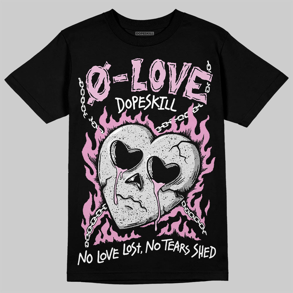Orchid 4s DopeSkill T-Shirt Crying Heart Graphic