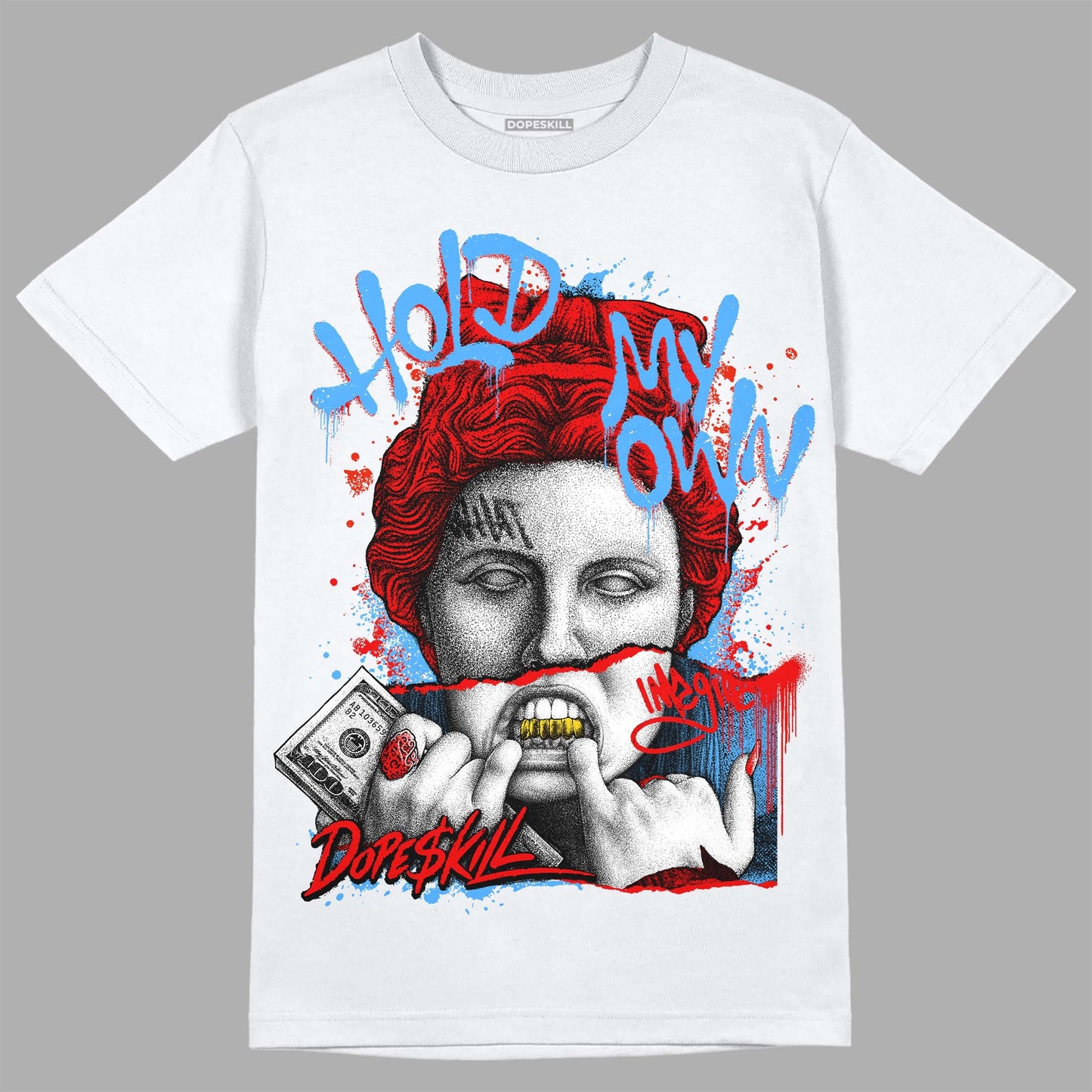 Cherry 11s DopeSkill T-Shirt Hold My Own Graphic