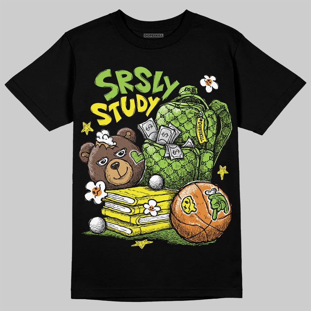 Neon Green Collection DopeSkill T-Shirt SRSLY Study Graphic