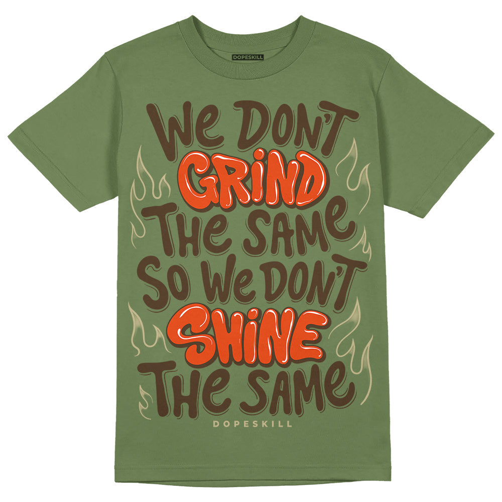 Olive Collection DopeSkill Olive T-shirt Grind Shine Graphic
