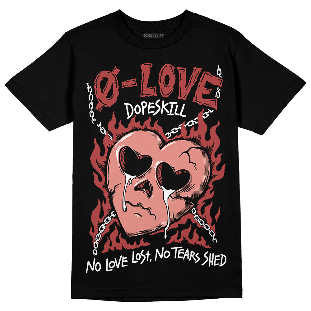 Dune Red 13s DopeSkill T-Shirt Crying Heart Graphic