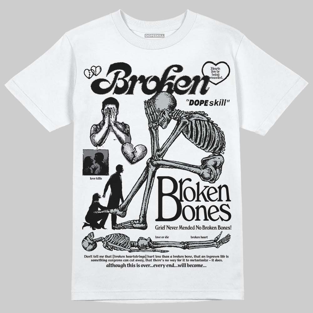 Fear 4s DopeSkill T-Shirt Broken Bones Graphic