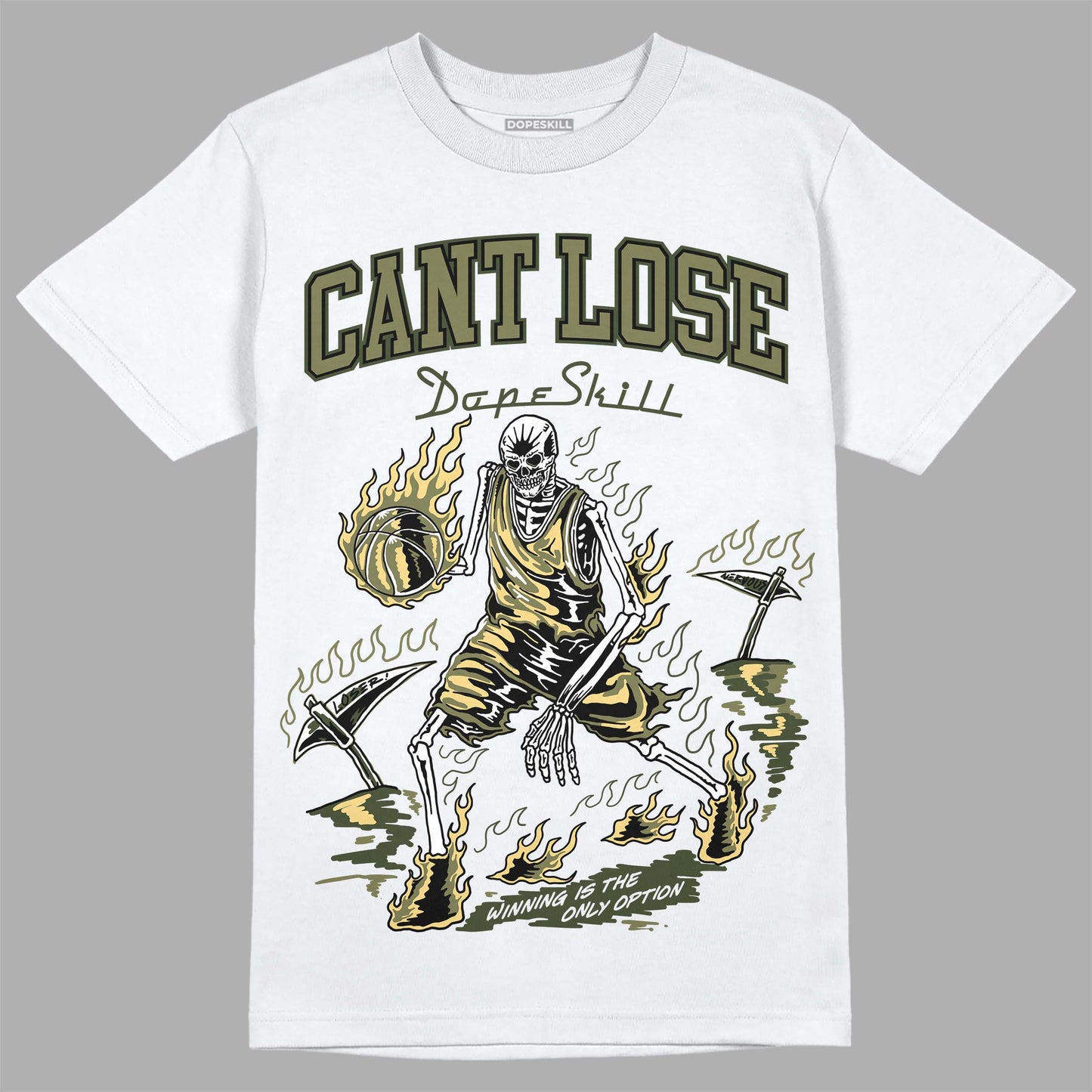 Craft Olive 4s DopeSkill T-Shirt Cant Lose Graphic